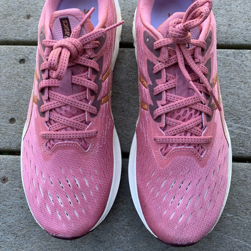 Asics Women's Novablast 2 Running Shoe, Size 10, Smokey Rose Pink